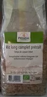 Mängden socker i Riz Long Complet Précuit