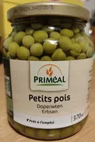 Mängden socker i Petits pois, bio