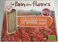 Mängden socker i Tartines craquantes bio au Quinoa sans gluten