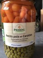 Mängden socker i Petits Pois Carottes
