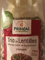 Mängden socker i Trio Lentilles