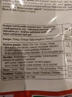 Mängden socker i Muesli Au Quinoa Et Fruits