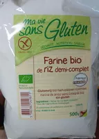 Mängden socker i Farine bio de riz demi-complet