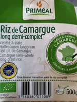 Mängden socker i Riz 1/2 complet de Camargue
