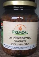 Mängden socker i Lentilles Vertes Au Naturel