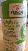 Mängden socker i Galettes de riz de camargue