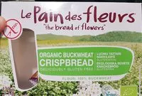 Mängden socker i Organic Buckwheat Crispbread