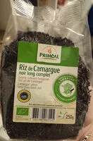 Mängden socker i RIZ CAMARGUE NOIR LONG COMPLET