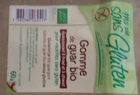 Mängden socker i Gomme De Guar Bio - 60 G - Ma Vie Sans Gluten