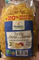 Mängden socker i Tortils Citron Safran 300G +20% Gratuit