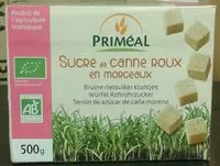 Mängden socker i Sucre de canne roux en morceaux