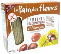 Mängden socker i Tartines craquantes bio à la châtaigne sans gluten