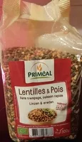 Mängden socker i Lentilles & Pois