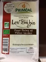 Mängden socker i Préparation Fermentescible Blé