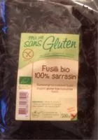 Mängden socker i Fusilli 100 % Sarrasin Bio - 500 G - Ma Vie Sans Gluten