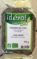 Mängden socker i Graines de chia