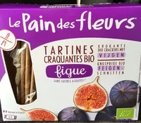 Mängden socker i Tartines craquantes bio figue