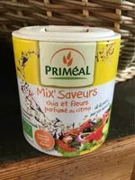 Mängden socker i Mix Saveurs Chia Et Fleurs Parfumees Citron