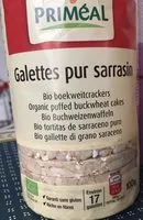 Mängden socker i Galettes Pur Sarrasin