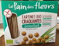 Mängden socker i Tartines Craquantes Bio au Souchet