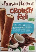 Mängden socker i Crousty roll coco