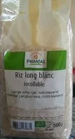 Mängden socker i Riz long blanc