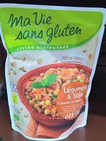 Mängden socker i Legumes Et Soja Orientale 250G