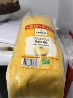 Mängden socker i Couscous mais riz