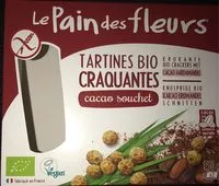 Mängden socker i Tartines bio craquantes cacao