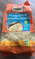 Mängden socker i Porridge express curcuma et quinoa