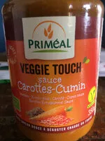 Mängden socker i Veggie touch sauce carottes cumin