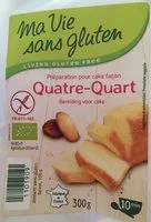 Mängden socker i Préparation pour cake façon Quatre-Quart
