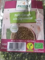 Mängden socker i Pois cassés à la japonaise