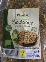 Mängden socker i Boulgour ortie et fenouil