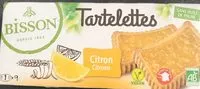 Mängden socker i Tartelettes citron