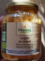 Mängden socker i Lupin au naturel
