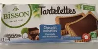 Mängden socker i Tartelettes chocolat noisettes