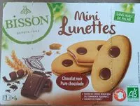 Mängden socker i Mini lunettes chocolat noir
