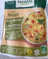 Mängden socker i Boulgour aux légumes saveur d'Orient