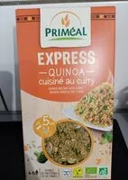 Mängden socker i express quinoa cuisiné au curry