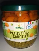 Mängden socker i Petits pois et carottes