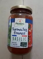 Mängden socker i Tomates France Basilic