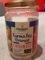 Mängden socker i Tomates france cuisinées