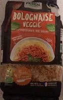 Mängden socker i Bolognaise veggie