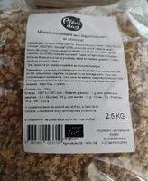 Mängden socker i Müesli croustillant aux légumineuses et chocolat