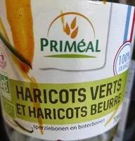 Mängden socker i Haricots verts et haricots beurre