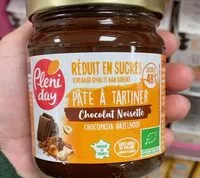 Mängden socker i Pâte à tartiner choco noisette