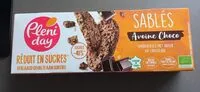 Mängden socker i Biscuits sablés à l'avoine et au chocolat