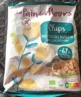 Mängden socker i Chips pois chiches romarin