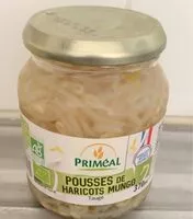 Mängden socker i Pousses de haricots mungo